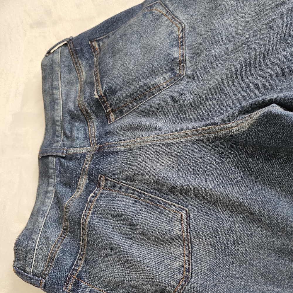 Classic Blue Women's Wide Leg Jeans - Picture 5 of 5